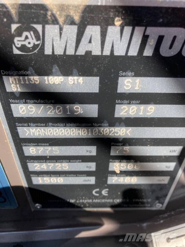 Manitou MT 1135 Τηλεσκοπικοί ανυψωτές
