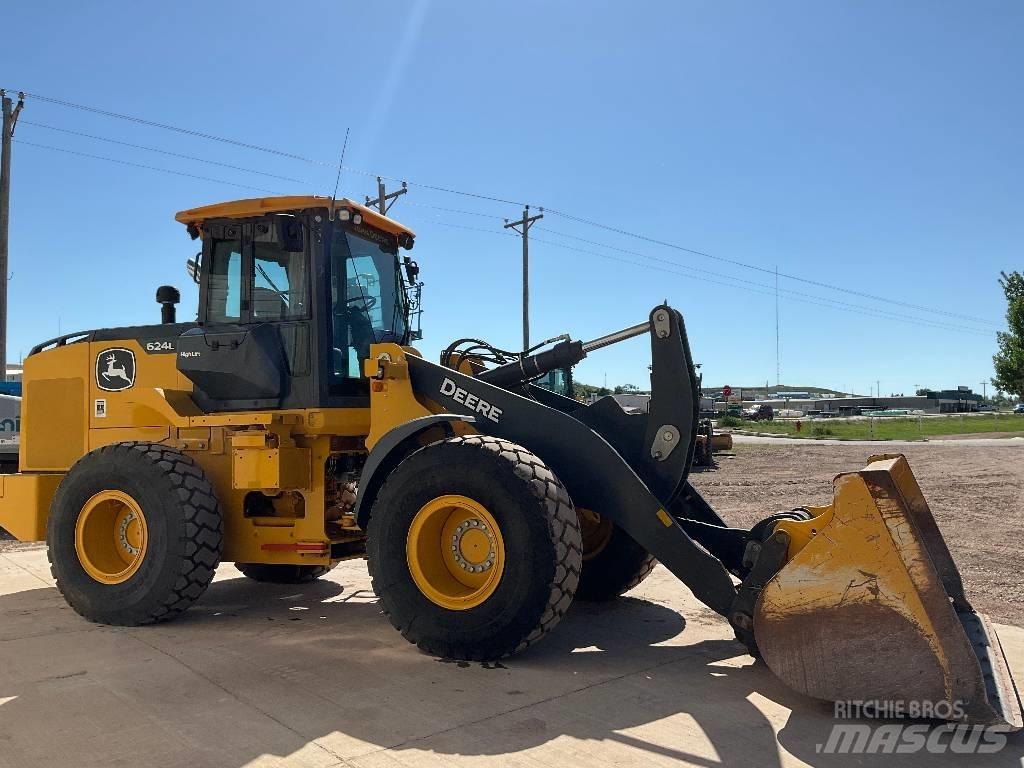 John Deere 624L Φορτωτές με λάστιχα (Τροχοφόροι)