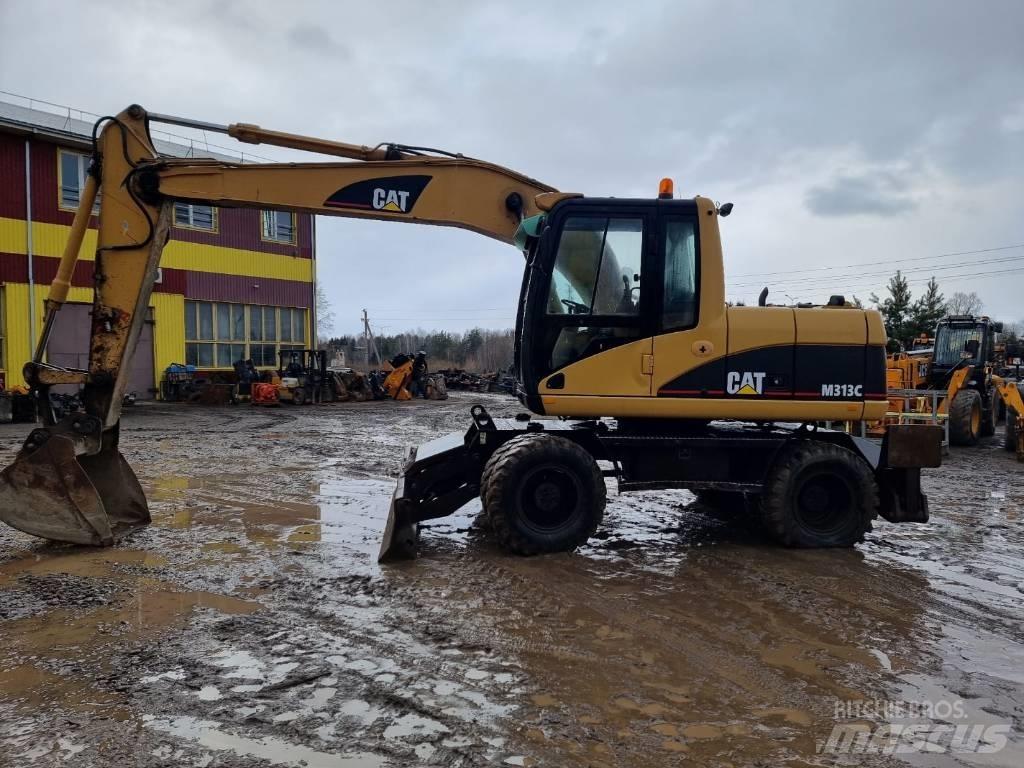 CAT M 313 C Εκσκαφείς με τροχούς - λάστιχα