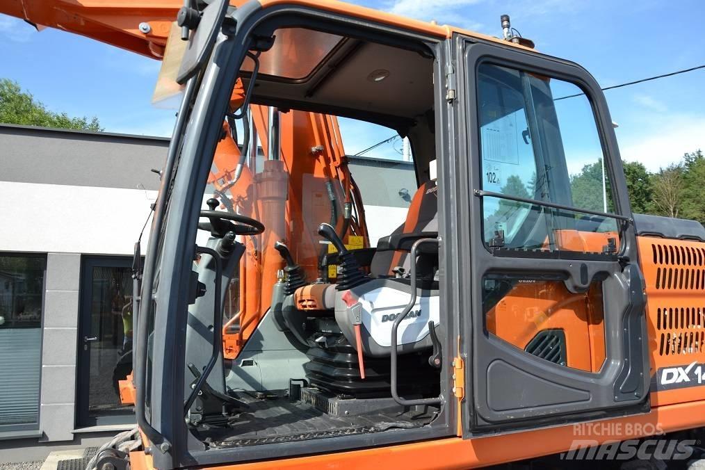 Doosan DX 140 W Εκσκαφείς με τροχούς - λάστιχα