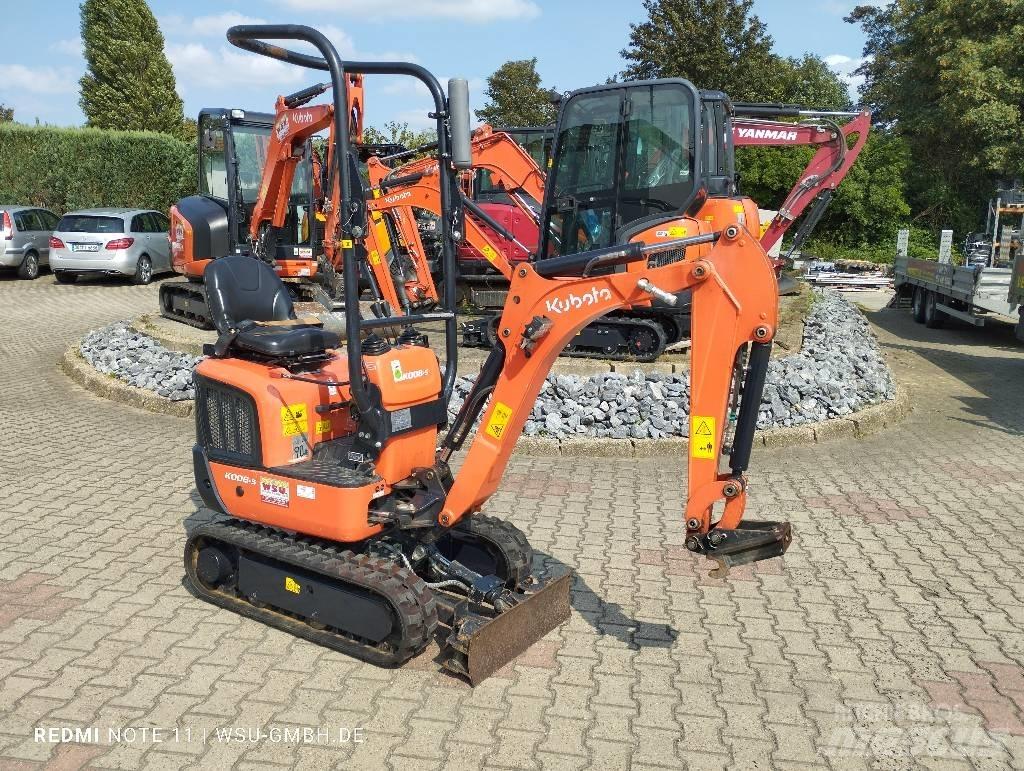 Kubota K008-5 Εκσκαφάκι (διαβολάκι) < 7t