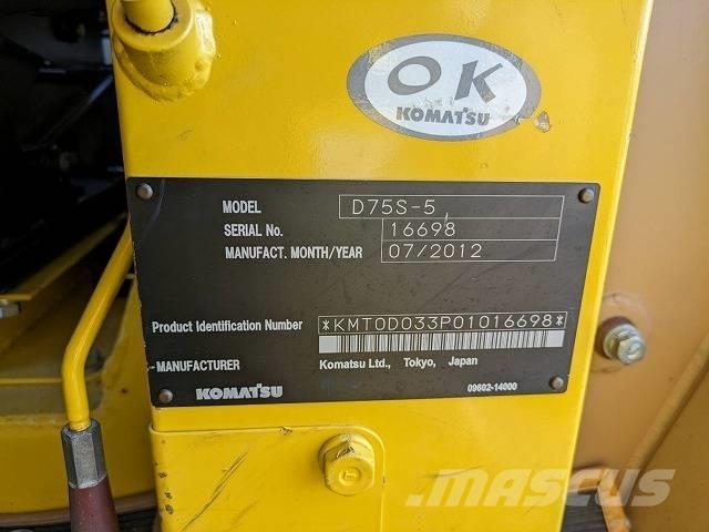 Komatsu D 75 S-5 Φορτωτές με ερπύστριες