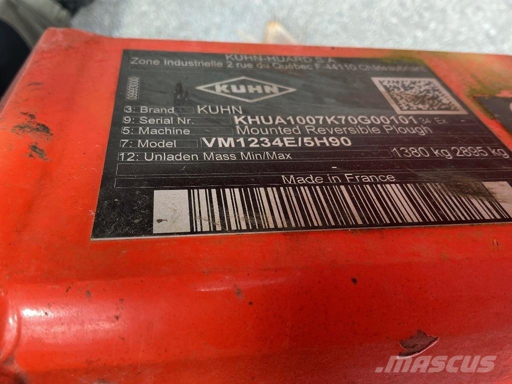 Kuhn Vari-Master 123 Αναστρεφόμενα άροτρα