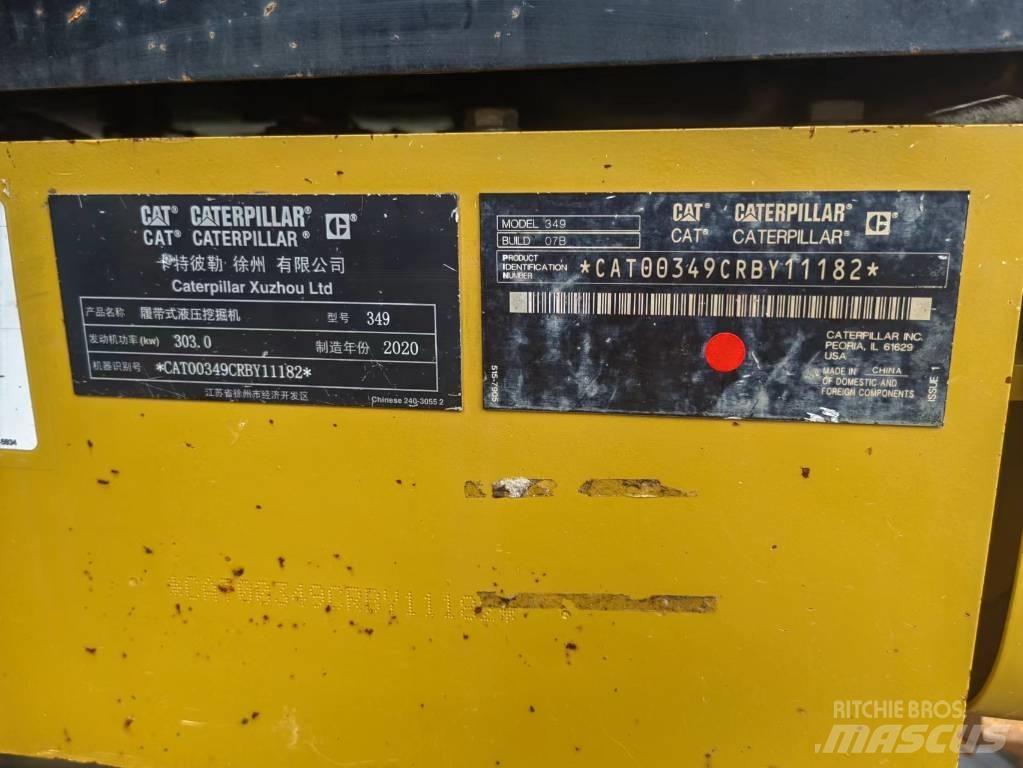 CAT 2020 CAT 349 Εκσκαφείς με τροχούς - λάστιχα