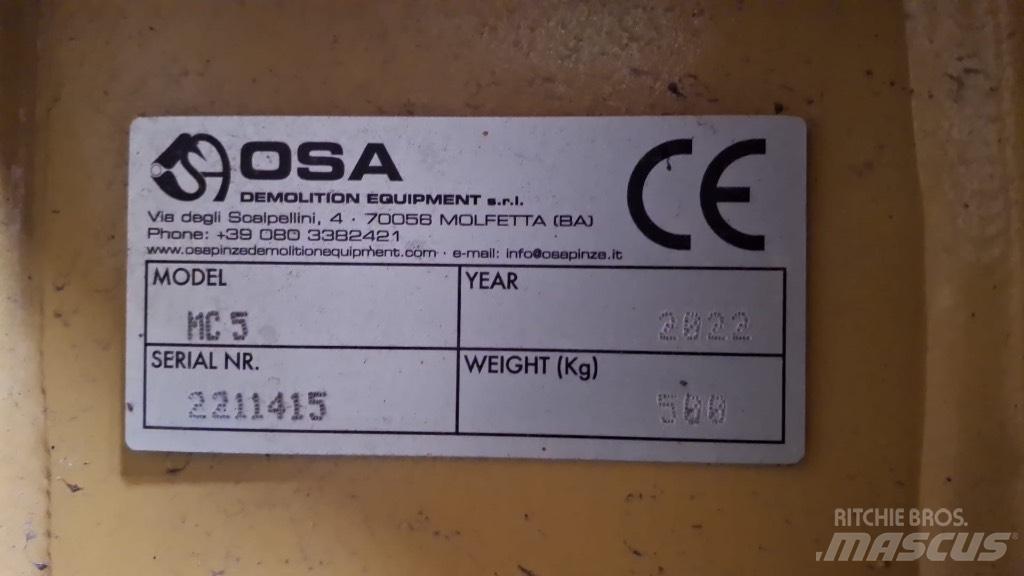 OSA MC5 Θραυστήρες κατασκευών