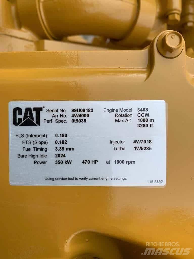 CAT 3408 DITA Μονάδες κινητήρων θαλάσσης