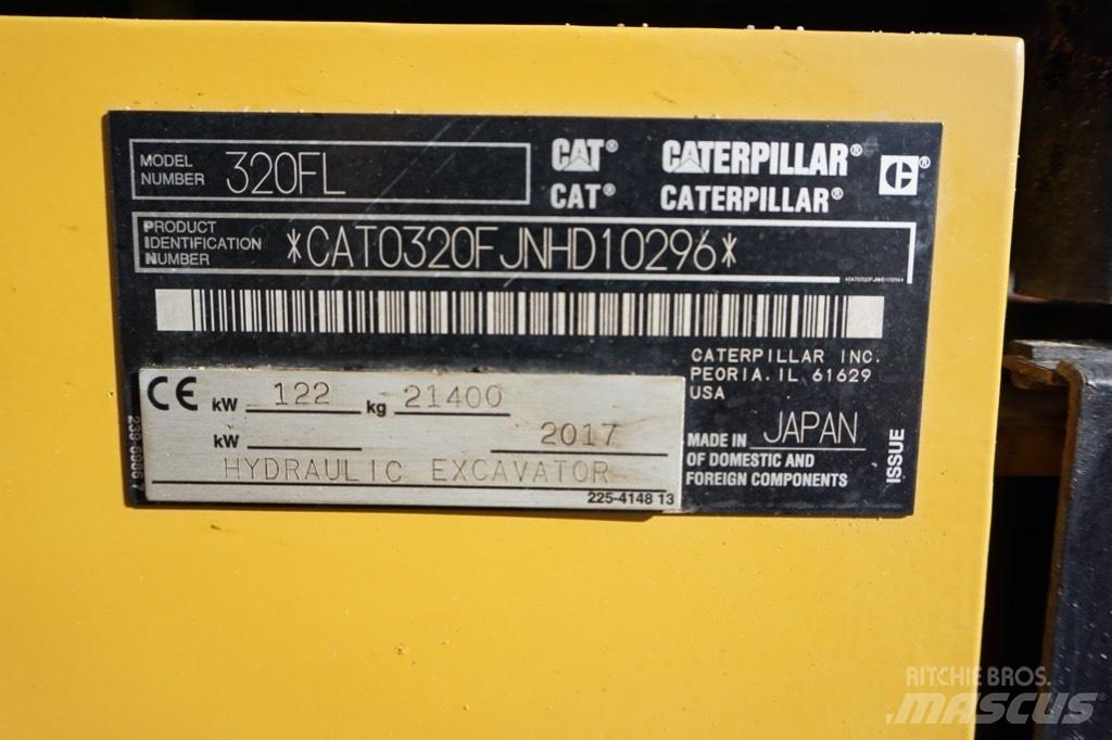 CAT 320 FL Εκσκαφείς με ερπύστριες