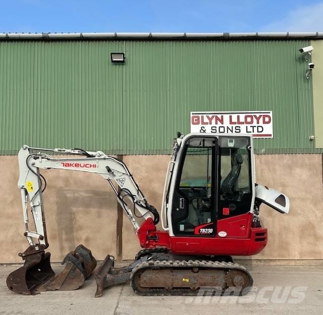 Takeuchi TB 230 Εκσκαφάκι (διαβολάκι) < 7t