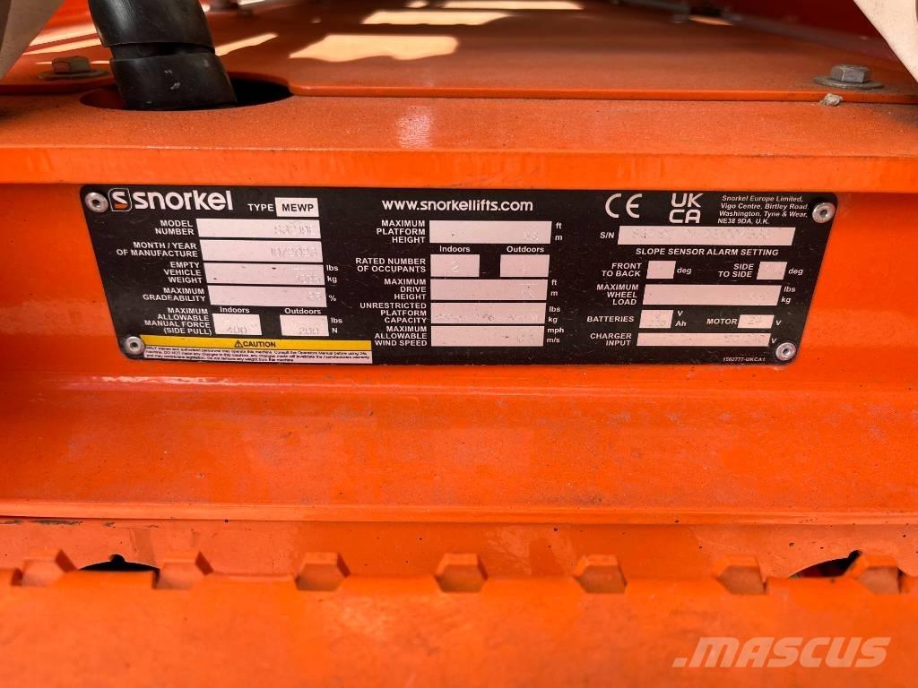 Snorkel S 3219 E Ανυψωτήρες ψαλιδωτής άρθρωσης