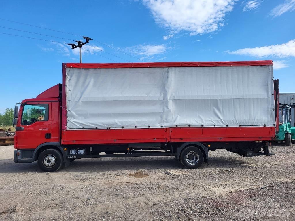 MAN 12.250 TGL Φορτηγά Καρότσα - Κουρτίνα
