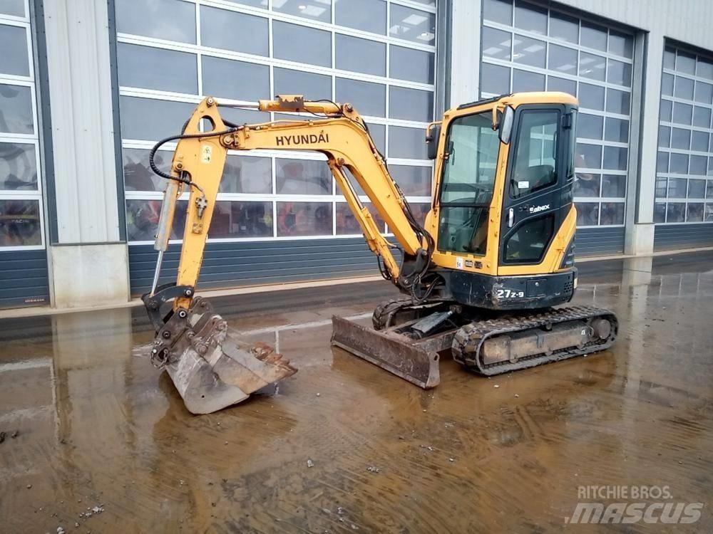 Hyundai Robex 27Z-9 Εκσκαφάκι (διαβολάκι) < 7t