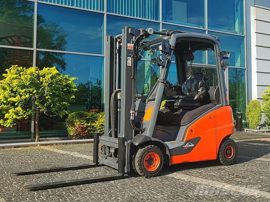 Linde H16T-01 Περονοφόρα ανυψωτικά κλαρκ με φυσικό αέριο LPG