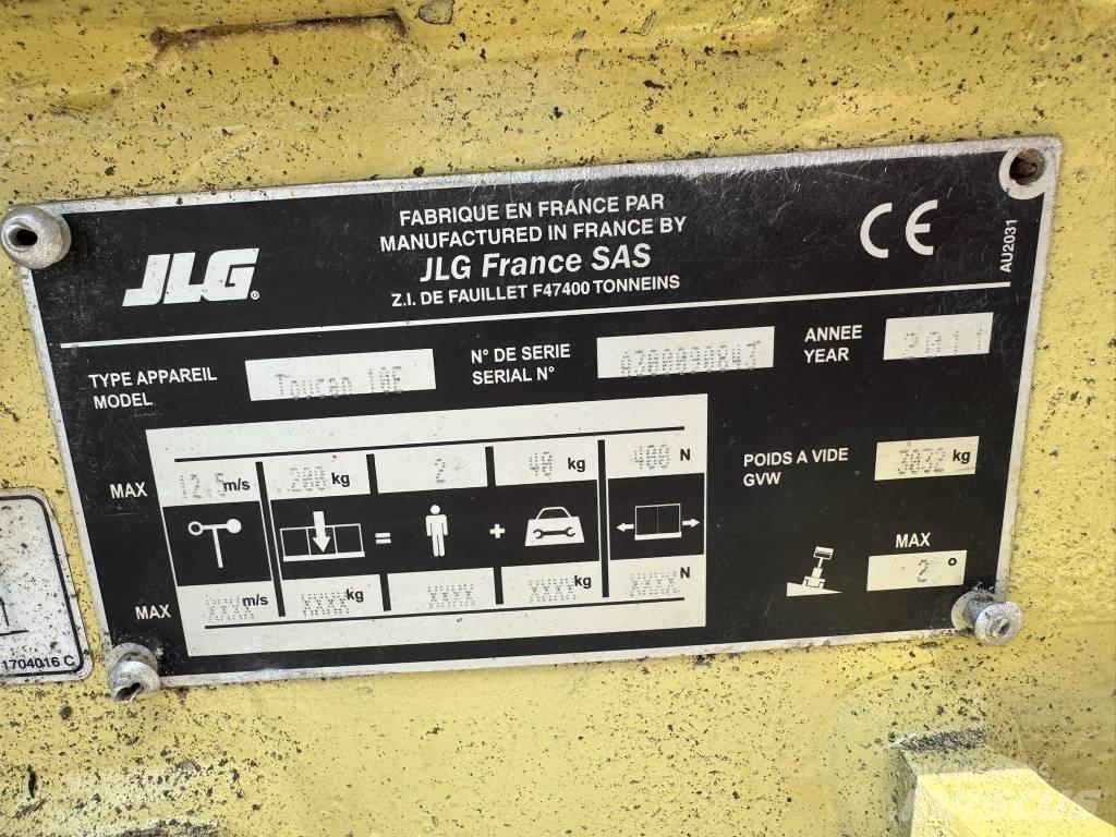 JLG Toucan 10 E Ανυψωτήρες με κατακόρυφους πυλώνες