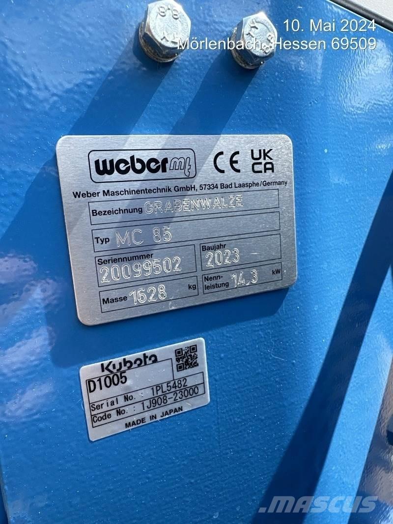 Weber MC85 Οδοστρωτήρες