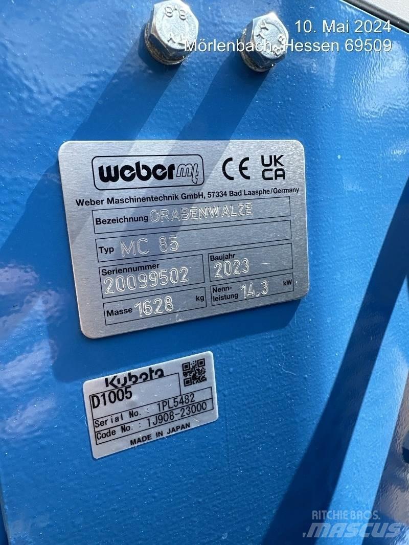 Weber MC85 Οδοστρωτήρες