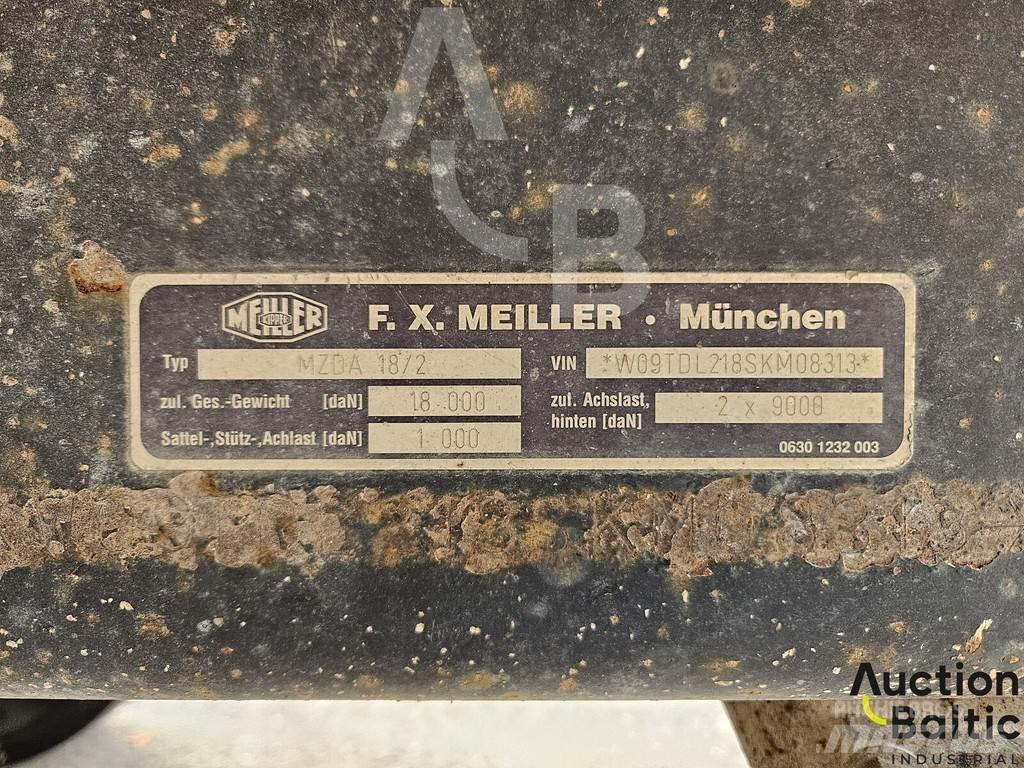 Meiller MZDA 18/2 Ημιρυμούλκες Κουρτίνα