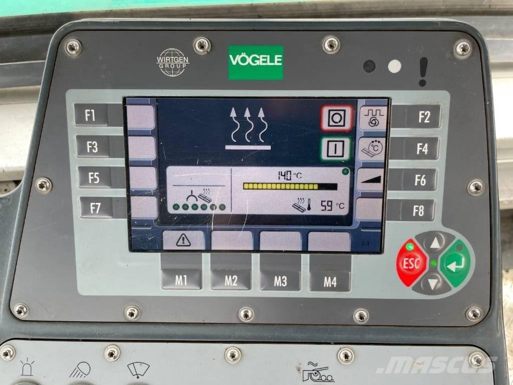 Vögele SUPER 1800-3I Επίστρωση ασφάλτου