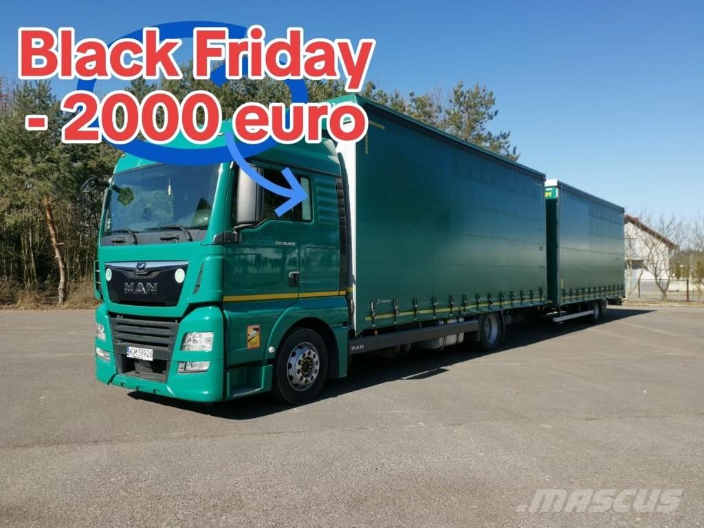 MAN TGX 18.420 Φορτηγά Καρότσα - Κουρτίνα