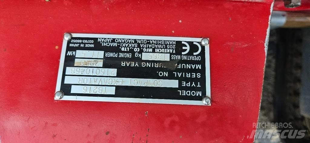 Takeuchi TB216 Εκσκαφάκι (διαβολάκι) < 7t