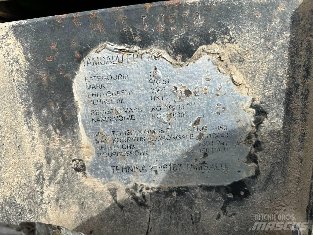 Tamsalu HK15T Ανατρεπόμενες ρυμούλκες