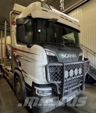 Scania R580B6X4NB Φορτηγά ξυλείας