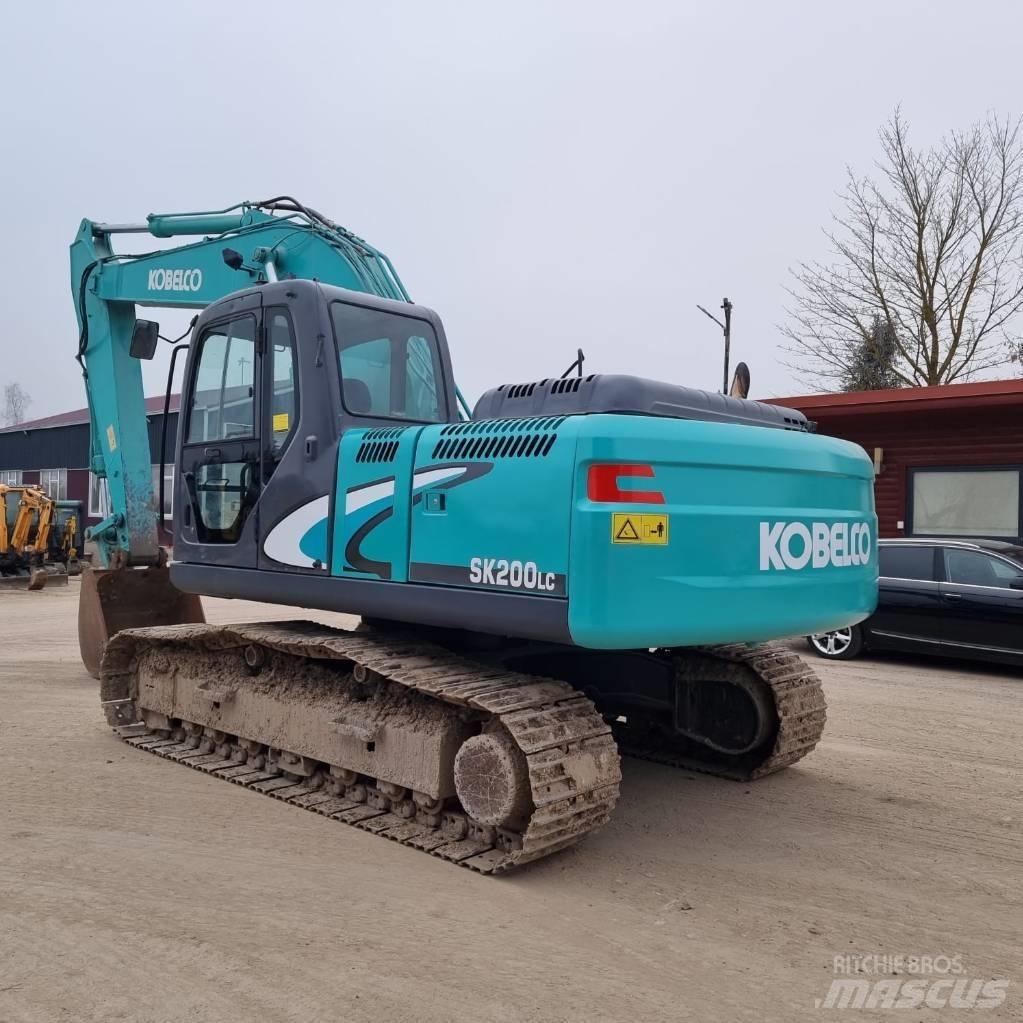 Kobelco SK 200-8 Εκσκαφείς με ερπύστριες