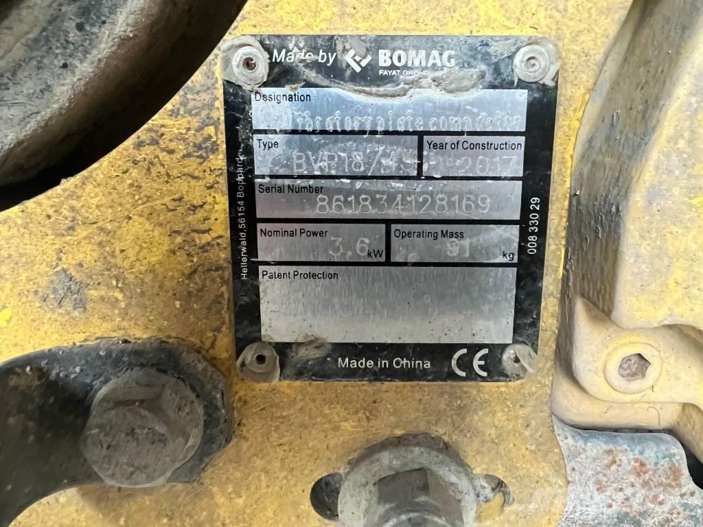 Wacker WP1550 Επίπεδοι κόπανοι