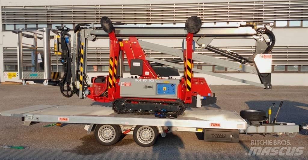 Imer IMR 19 Εναέριες πλατφόρμες τοποθετημένες σε ρυμούλκα
