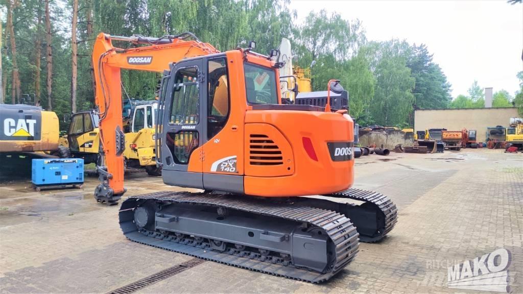 Doosan DX 140 LCR Εκσκαφείς με ερπύστριες