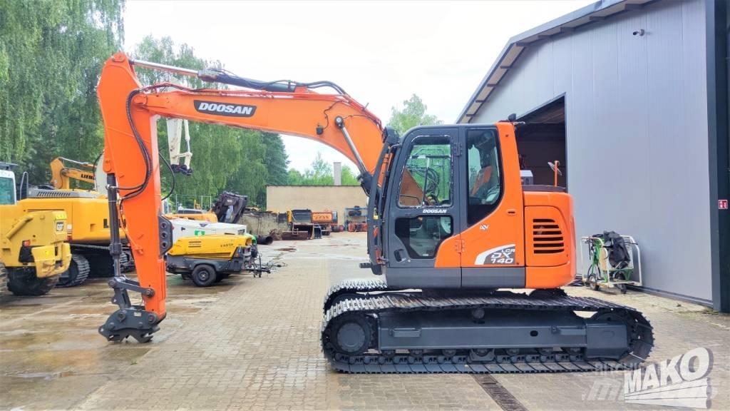 Doosan DX 140 LCR Εκσκαφείς με ερπύστριες