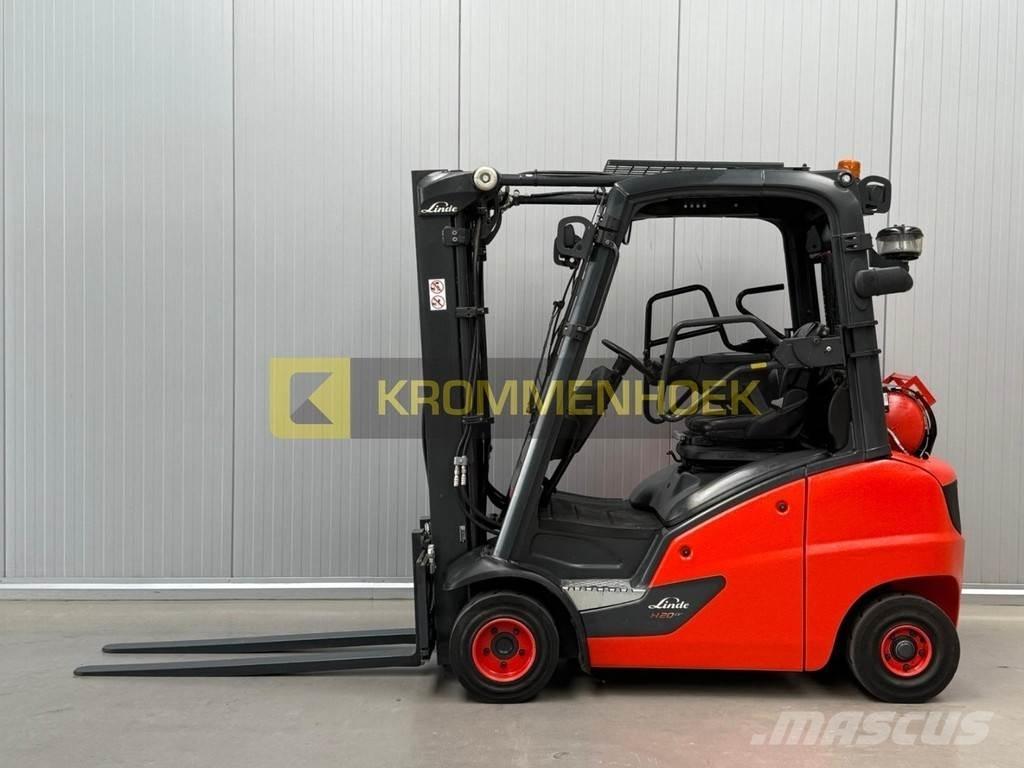 Linde H 20 T Περονοφόρα ανυψωτικά κλαρκ με φυσικό αέριο LPG