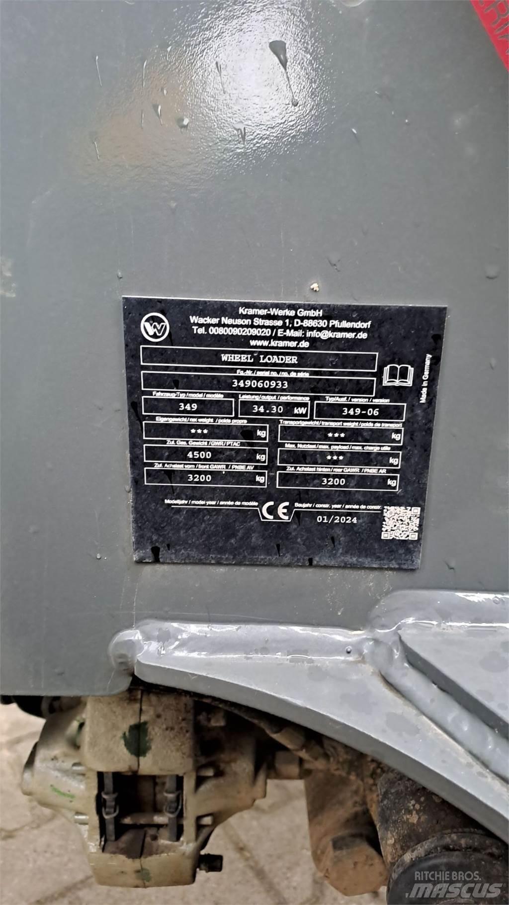 Kramer 5050 Φορτωτές με λάστιχα (Τροχοφόροι)
