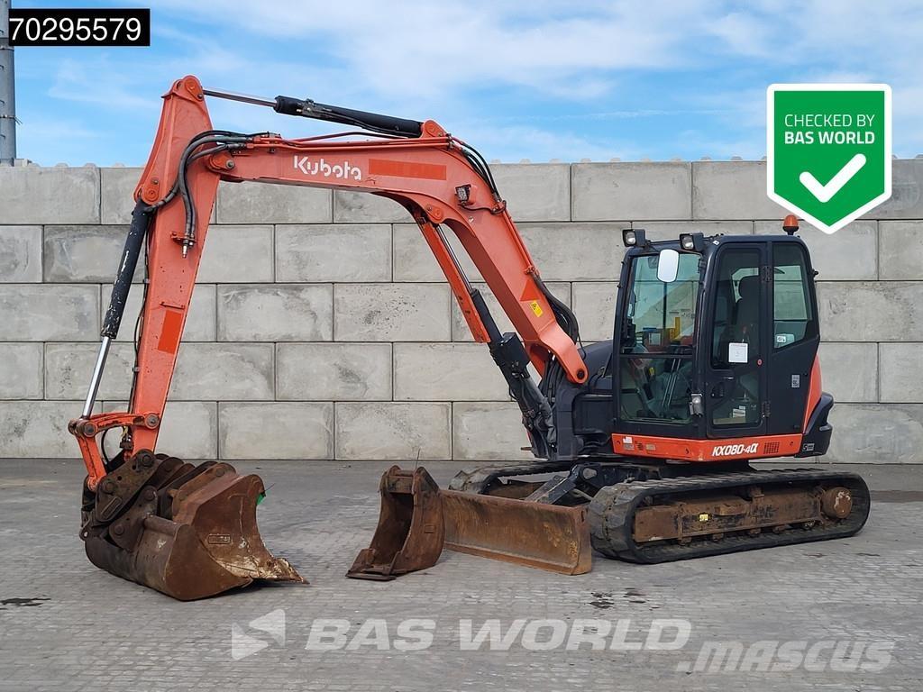 Kubota KX080-4a Εκσκαφάκι (διαβολάκι) < 7t