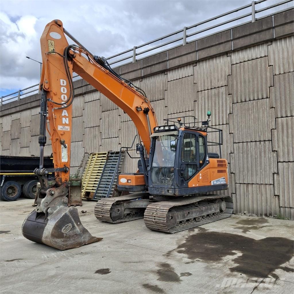 Doosan DX 140 LC Εκσκαφείς με ερπύστριες