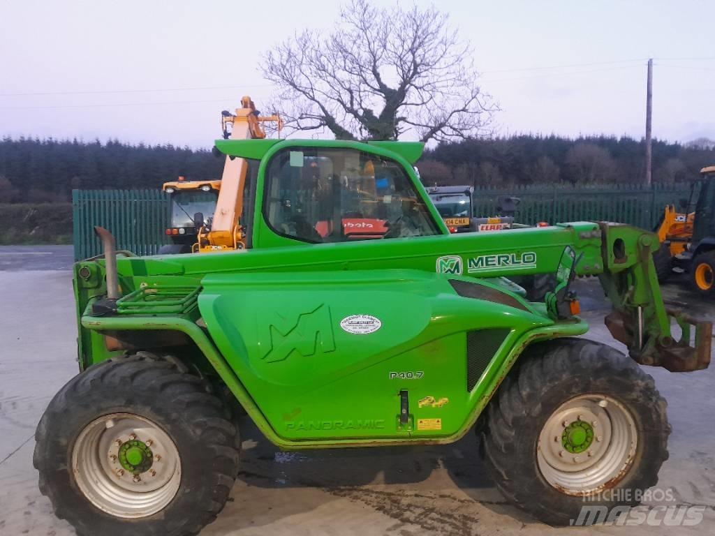 Merlo P 40.7 Τηλεσκοπικοί ανυψωτές