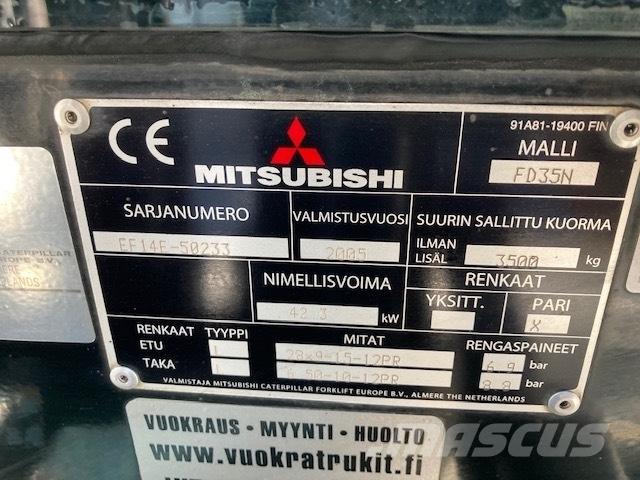 Mitsubishi FD35N Πετρελαιοκίνητα Κλαρκ