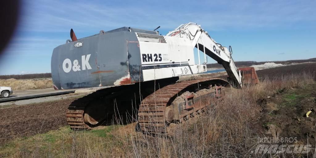 O&K RH25 Εκσκαφείς με ερπύστριες