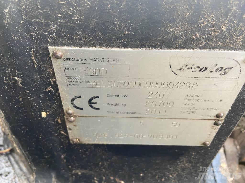 Eco Log 590D Θεριζοαλωνιστικές μηχανές