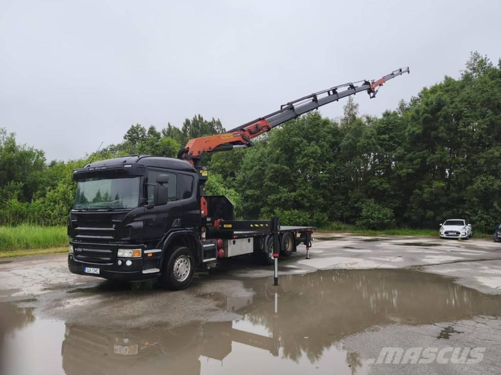 Scania P 420 Φορτηγά με Γερανό