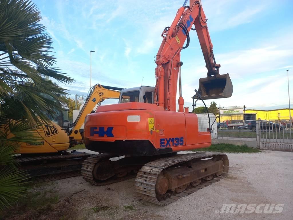 Fiat-Kobelco EX135 Εκσκαφείς με ερπύστριες
