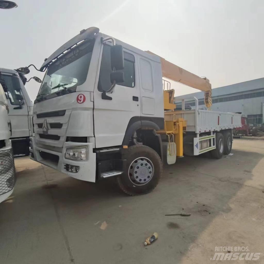 Howo 371 6x4 Φορτηγά με Γερανό