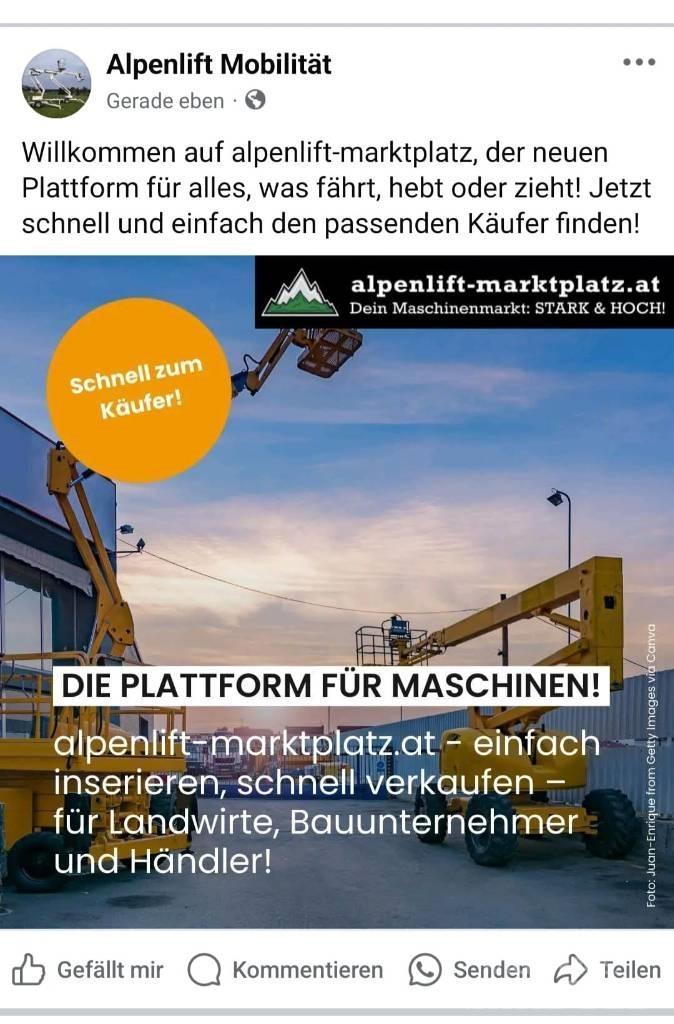 Matilsa Parma 12 T Εναέριες πλατφόρμες τοποθετημένες σε ρυμούλκα