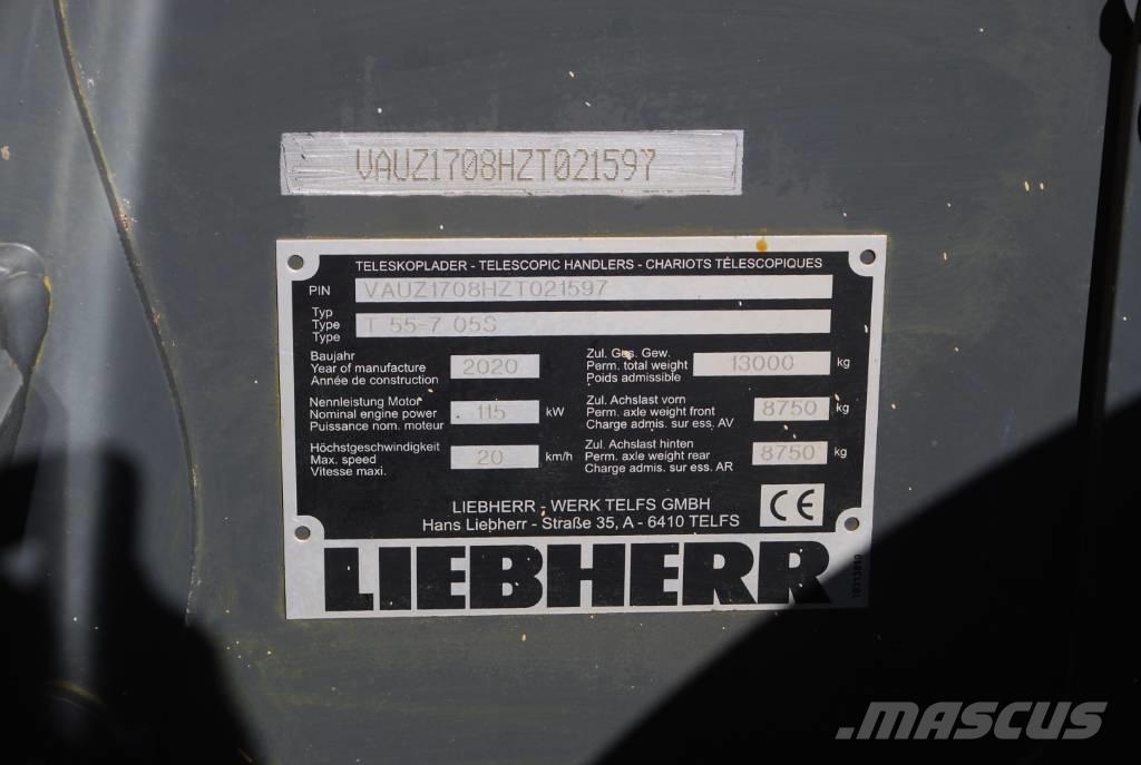 Liebherr T 55-7s Τηλεσκοπικοί ανυψωτές