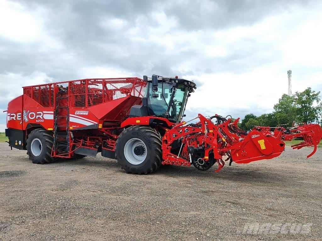 Grimme Rexor 6200 Μηχανή εξαγωγής και συλλογής τεύτλων
