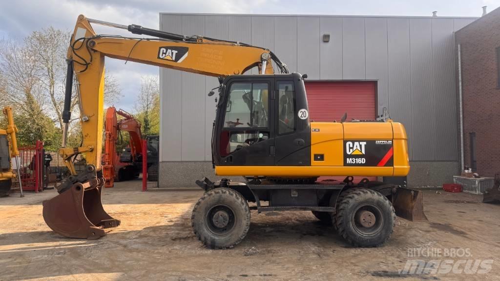 CAT M 316 D Εκσκαφείς με τροχούς - λάστιχα