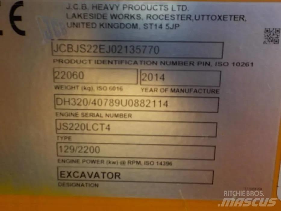 JCB JS220LC Εκσκαφείς με ερπύστριες