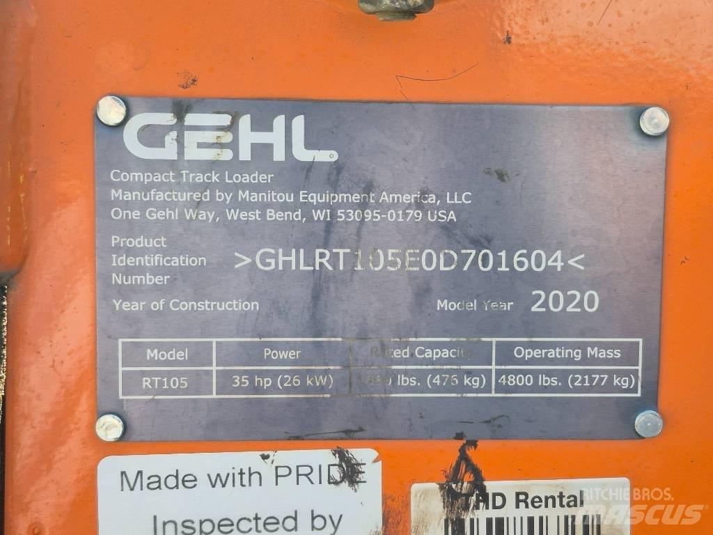 Gehl RT 105 Φορτωτάκια