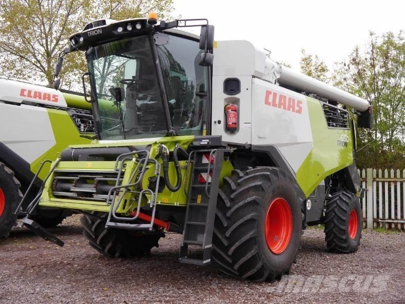 CLAAS TRION 660 Θεριζοαλωνιστικές μηχανές