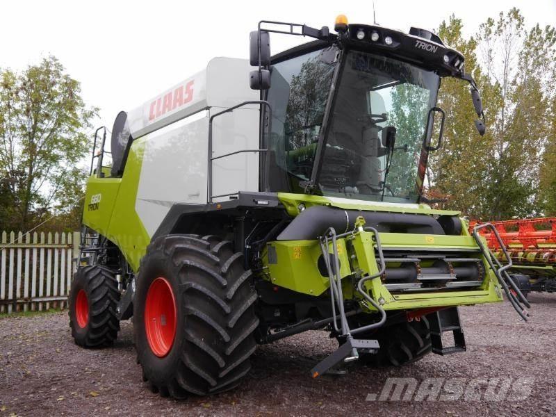 CLAAS TRION 660 Θεριζοαλωνιστικές μηχανές