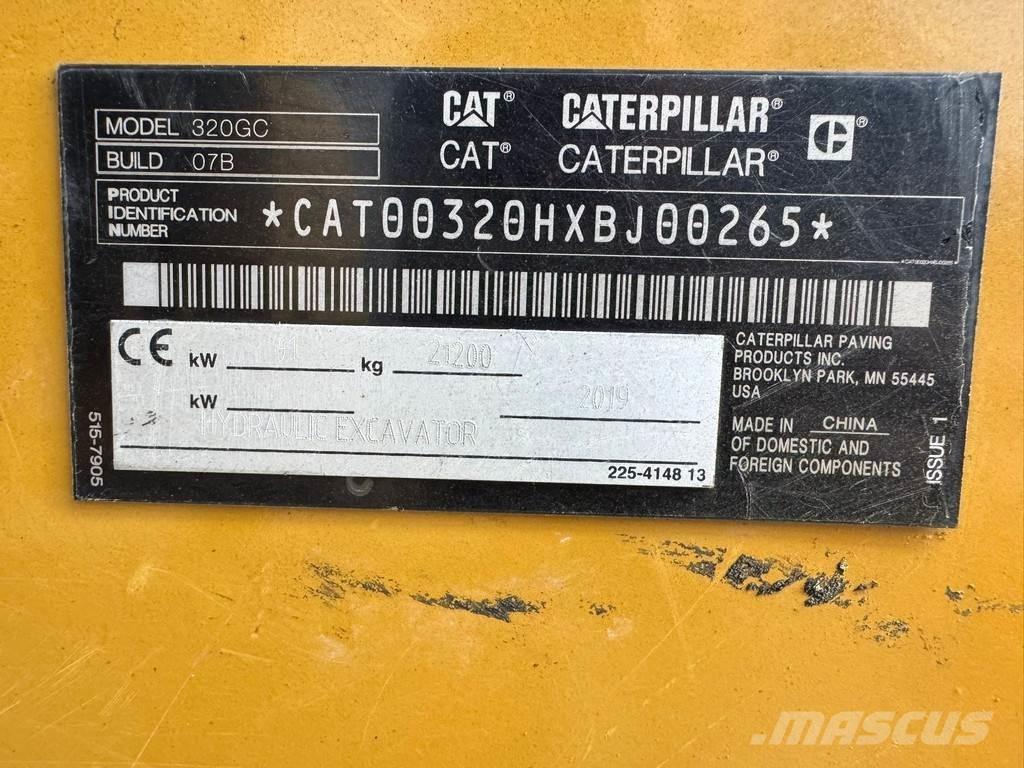 CAT 320GC Εκσκαφείς με ερπύστριες